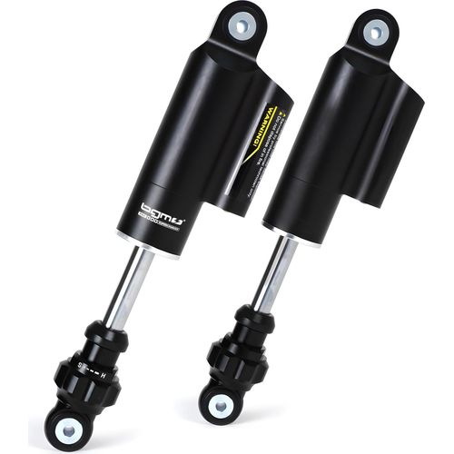 Stoßdämpfer BGM F16 COMPETITION vorne für Lambretta LI LIS SX TV DL GP, Farbe:Schwarz
