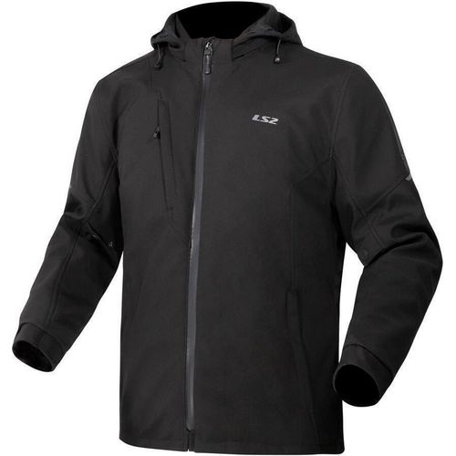 LS2 Bolton wasserdichte Motorrad Textiljacke, schwarz, L