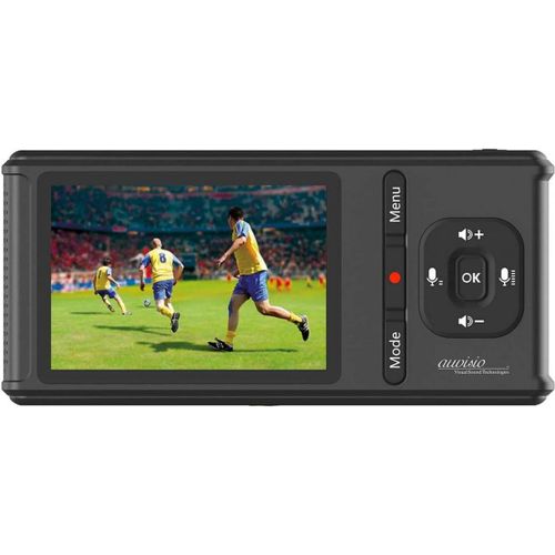 auvisio Videorekorder GC-500, 4K, Live-Streaming-Funktion Farbdisplay Aufnahmekontrolle Aufzeichnung