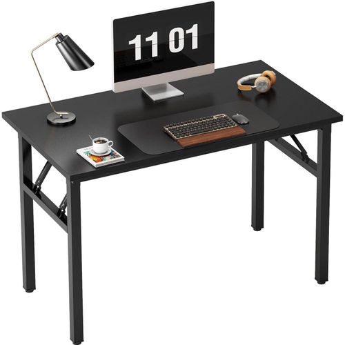 Klapptisch Schreibtisch Holz 80x40CM Schwarz
