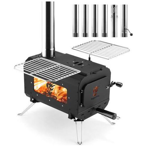 Zeltofen tragbares Camping Schwarzholzheizung Zelte Unterkunft im Freien