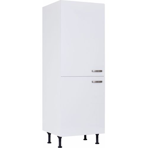 Seitenschrank KOCHSTATION "KS-Cara", weiß, B:60cm H:176,6cm T:58,4cm, Schränke, Seitenschrank