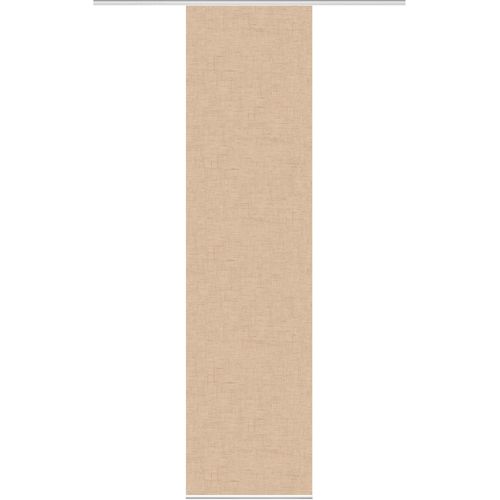 Schiebegardine HEINE HOME, beige (sand), B:60cm H:245cm, Polyester, Gardinen