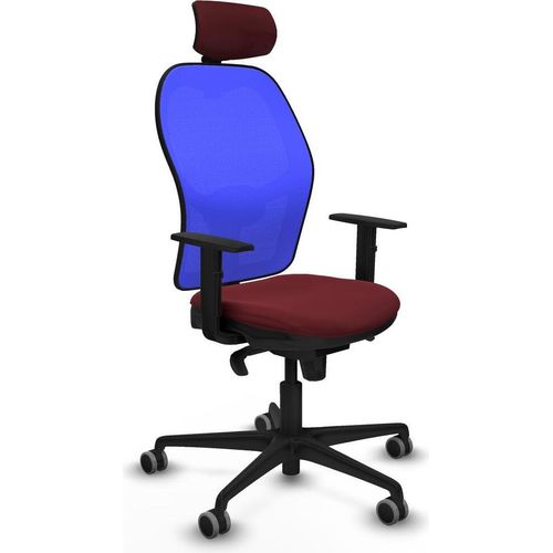 Bürostuhl mit Kopfstütze Piqueras y Crespo 1D036G2 Granatrot