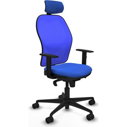 Bürostuhl mit Kopfstütze Piqueras y Crespo 1D036N2 Blau