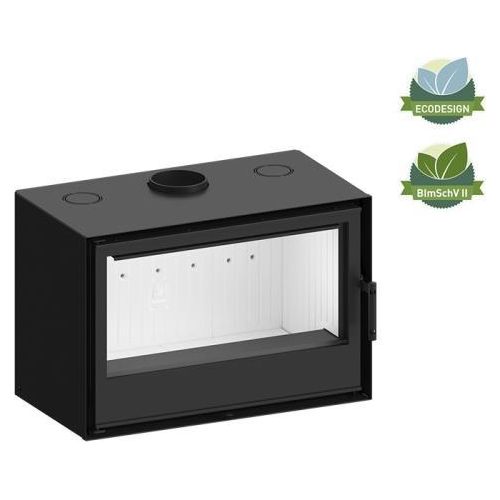 Kaminofen Hitze CUBO 800 9,5 kW Kaminofeneinsatz Ofen Holzofen Kamin Kamineinsatz