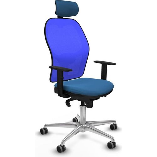 Bürostuhl mit Kopfstütze Piqueras y Crespo 1D086G2 Hellblau