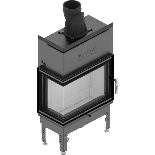 Kaminofen Hitze HST59x43.L 7,6 kW Kaminofeneinsatz Links Kaminofen Holzofen