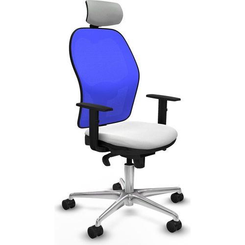 Bürostuhl mit Kopfstütze Piqueras y Crespo 1D086N2 Weiß