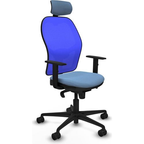 Bürostuhl mit Kopfstütze Piqueras y Crespo 1D036N2 Himmelsblau