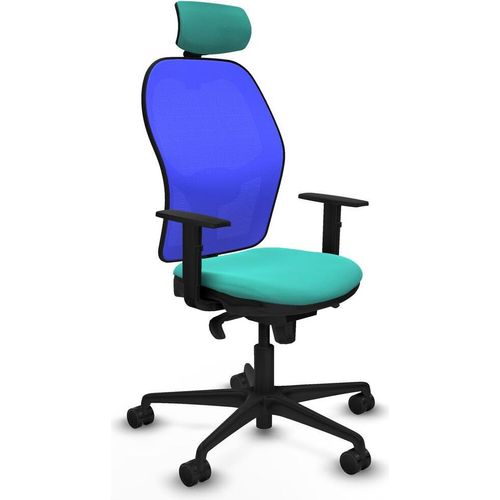 Bürostuhl mit Kopfstütze Piqueras y Crespo 1D036N2 türkis