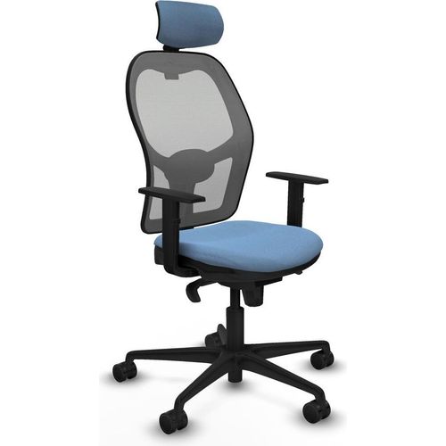 Bürostuhl mit Kopfstütze Piqueras y Crespo 1D036N2 Himmelsblau