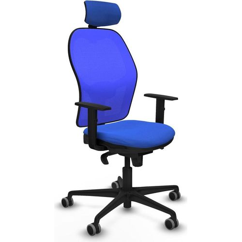 Bürostuhl mit Kopfstütze Piqueras y Crespo 1D036G2 Blau
