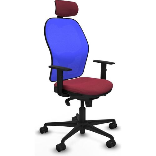 Bürostuhl mit Kopfstütze Piqueras y Crespo 1D036N2 Granatrot