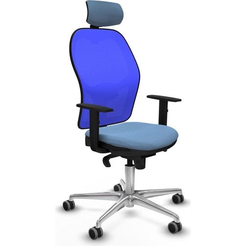 Bürostuhl mit Kopfstütze Piqueras y Crespo 1D086G2 Himmelsblau