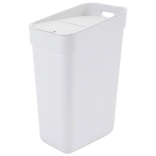 Curver Abfalleimer , Weiß , Kunststoff , 30 L , 25x55x37 cm , Küchen, Küchenausstattung, Mülleimer