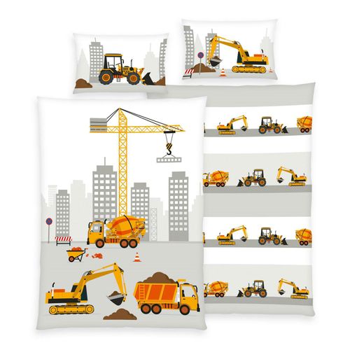 Zurbrüggen Renforcé-Bettwäsche BAUSTELLE