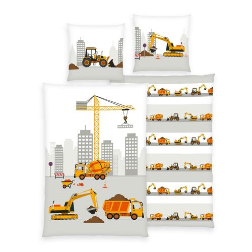 Zurbrüggen Renforcé-Bettwäsche BAUSTELLE