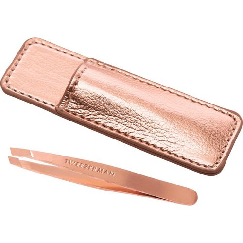Tweezerman Beauty-Tools PinzettenSchräge Pinzette mit Etui 1 Stk. (20,95 € / 1 Stk.)