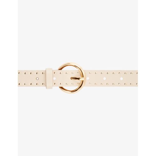 Brax Damen Gürtel Style DAMENGÜRTEL canvas, hellbeige, Gr. 100