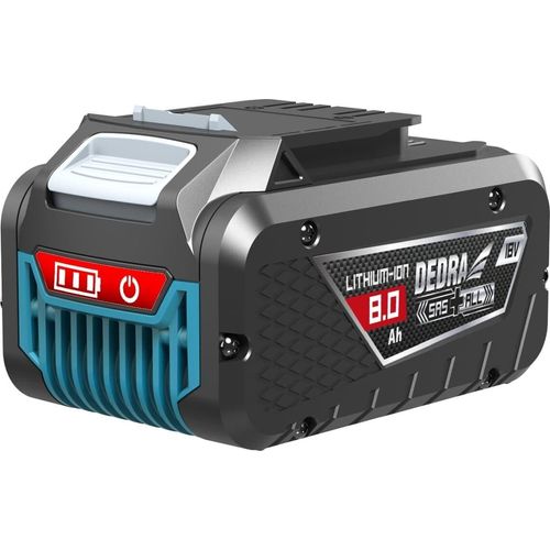 Akku Dedra SAS + All DED6937 8.0Ah Li-Ion Kompatibelmit DED7038, DED7038V, DED7039, DED7039V, DED6939 Lange Lebensdauer und hohe Leistung