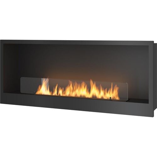 INSIDE 1200 Infire eingebauter Bioethanol-Kamin mit Glas