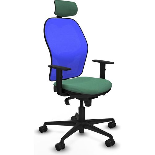 Bürostuhl mit Kopfstütze Piqueras y Crespo 1D036N2 Smaragdgrün