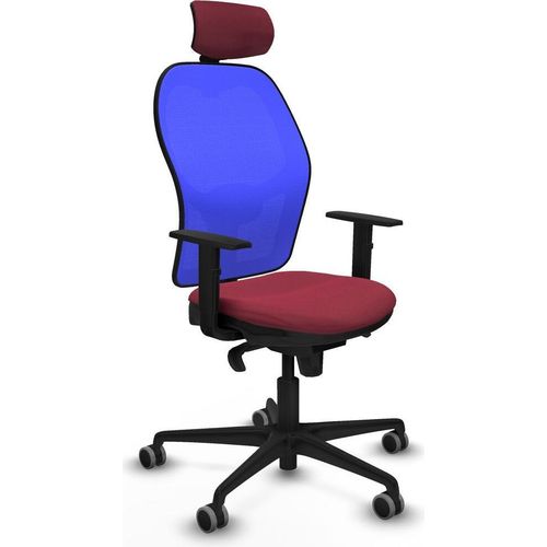 Bürostuhl mit Kopfstütze Piqueras y Crespo 1D036G2 Granatrot