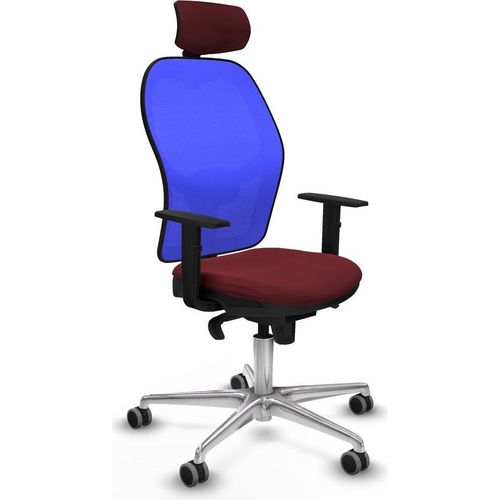 Bürostuhl mit Kopfstütze Piqueras y Crespo 1D086G2 Granatrot