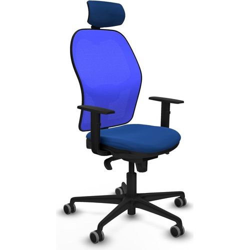 Bürostuhl mit Kopfstütze Piqueras y Crespo 1D036G2 Blau