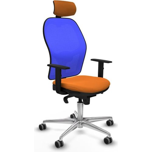 Bürostuhl mit Kopfstütze Piqueras y Crespo 1D086G2 Orange