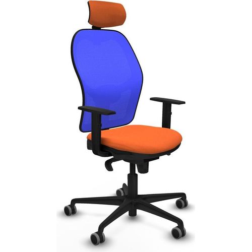 Bürostuhl mit Kopfstütze Piqueras y Crespo 1D036G2 Orange