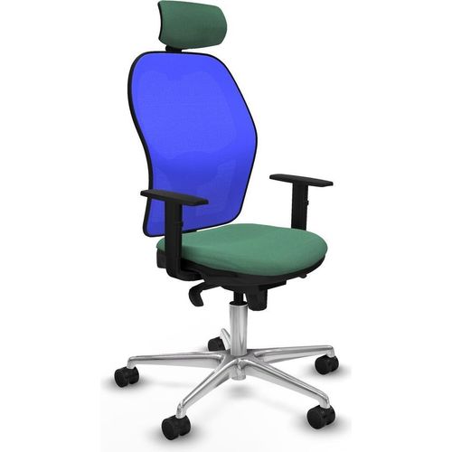 Bürostuhl mit Kopfstütze Piqueras y Crespo 1D086N2 Smaragdgrün
