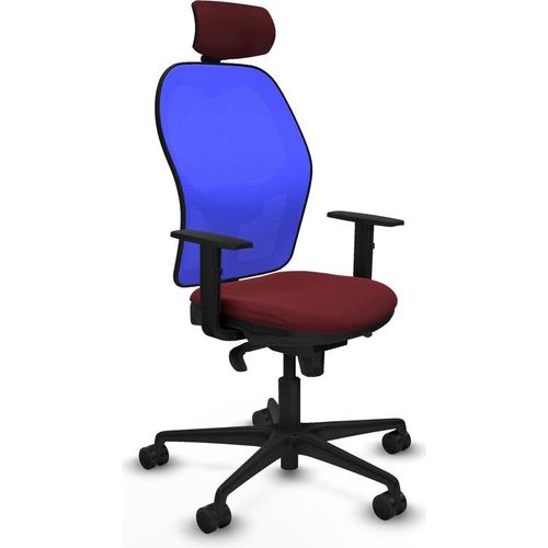 Bürostuhl mit Kopfstütze Piqueras y Crespo 1D036N2 Granatrot