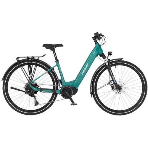 E-Bike FISCHER FAHRRAD Gr. 43, grün, E-Bikes, 55cm, 29 Zoll (73,66cm)