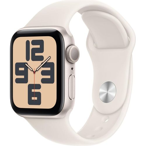 Apple Watch SE (2024) GPS 40mm Aluminium Starlight S/M