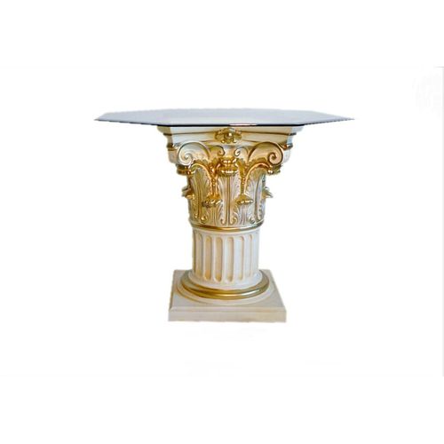 ANTIKES WOHNDESIGN Esstisch AWD-ET-025 B:97cm H:74cm
