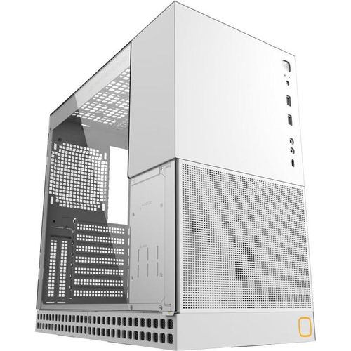 Geometric Future King Arthur Midi-Tower Gehäuse - weiß Geometric Future King Arthur Case Mid Tower No-Power Vetro Temperato Bianco