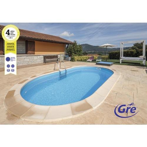 GRE Eingelassene Stahlwandpool KPEOV7059