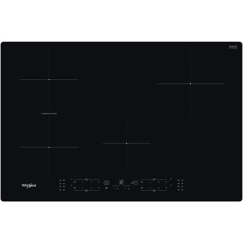 Whirlpool WB B4877 NE Einbau-Induktionskochfeld, 77 cm, 4 Brenner, Schwarz