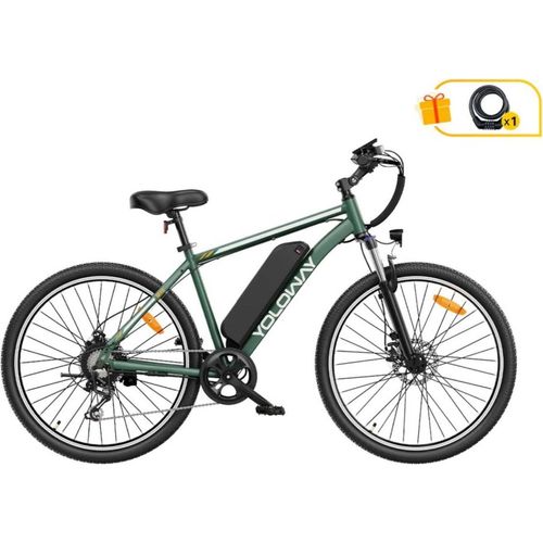 E-Bike Yoloway M10 Motor 250W Akku 36V12.5Ah Reifen 27.5*1.95 Scheibenbremsen - Gr¹n