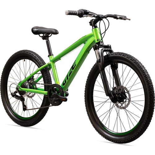 Goetze Sigma MTB Hardtail Jugend-Mountainbike 24 Zoll, 7-Gang Fahrrad mit Aluminiumrahmen, Federgabel, Scheibenbremsen