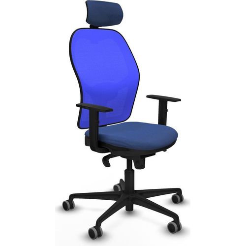 Bürostuhl mit Kopfstütze Piqueras y Crespo 1D036G2 Marineblau