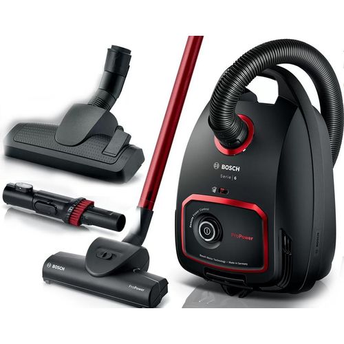 Staubsauger Bosch Propwer Bgl6Pow2 Hepa-Filter Fernbedienung Turbo-Bürste