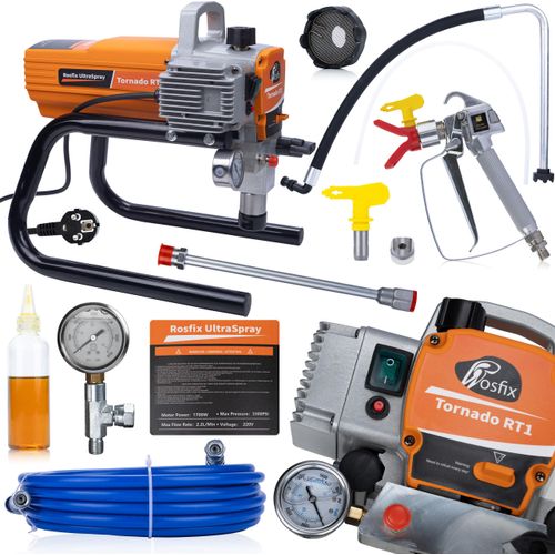 Rosfix Tornado RT1 UltraSpray 1700W 22MPA 2,2L/min Lackiereinheit