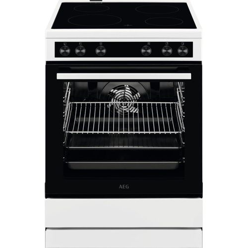 AEG CCB6206ABW Standherd mit Glaskeramik-Kochfeld 60 cm