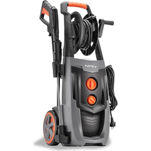 FUXTEC Profi-Hochdruckreiniger FX-HDRP2500, Flächenreiniger mit 7m Hochdruckschlauch, 195 bar, Fördermenge 468l/h, 2500W Leistung, integrierter Reinigungstank