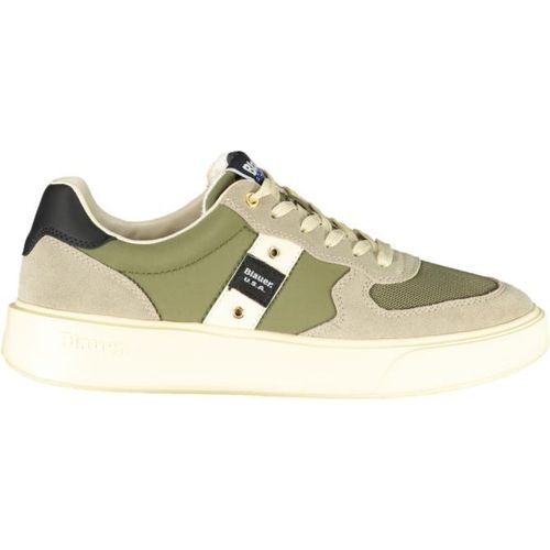 BLAUER Herren Sportschuhe Grün Farbe: Grün, Größe: 46