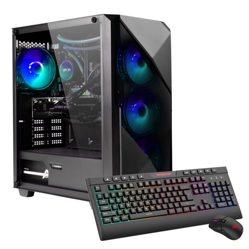 GAMEMAX Gaming-PC Striker 7454 Ryzen 7 9700X Wasserkühlung 32GB DDR5 RAM 1TB SSD RTX 5070 Windows 11