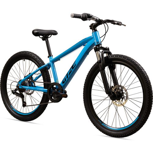 Goetze Sigma MTB Hardtail Jugend-Mountainbike 24 Zoll, 7-Gang Fahrrad mit Aluminiumrahmen, Federgabel, Scheibenbremsen